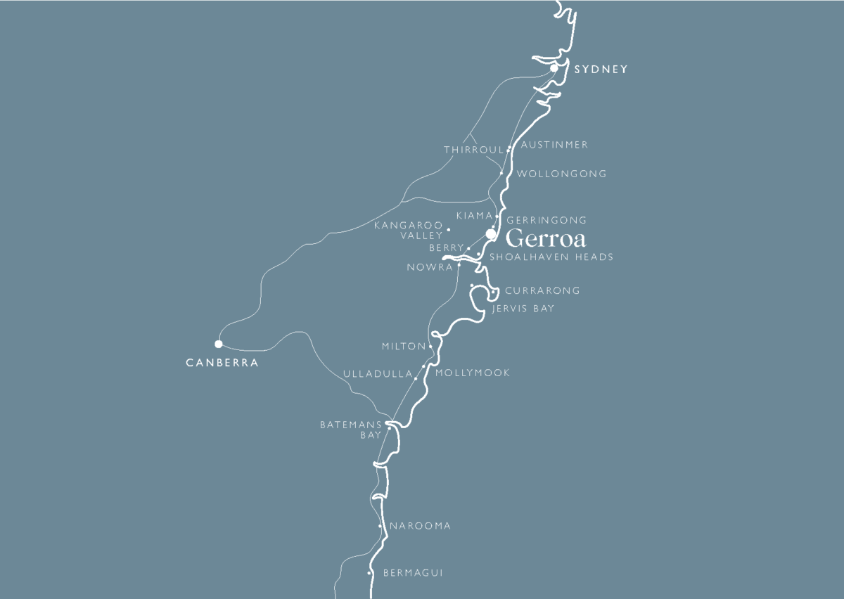 Map of Gerroa NSW