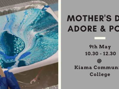Mother’s Day Adore & Pour – Acrylic Pouring Workshop
