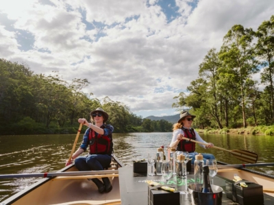 Canoes, Cool Climate Wines and Canapes in Kangaroo Valley