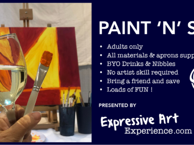 Expressive Art PAINT n SIP – June 25th