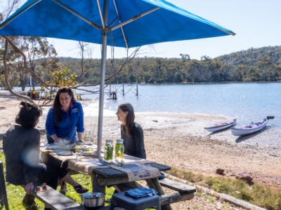 Kayak and Shuck, Pambula River