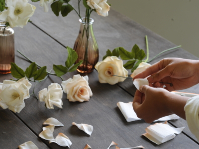 THE PAPER PRIMROSE FLOWER MAKING WORKSHOP