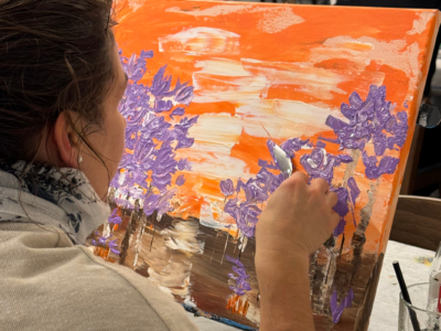 Palette Knife Play with Michelle Springett